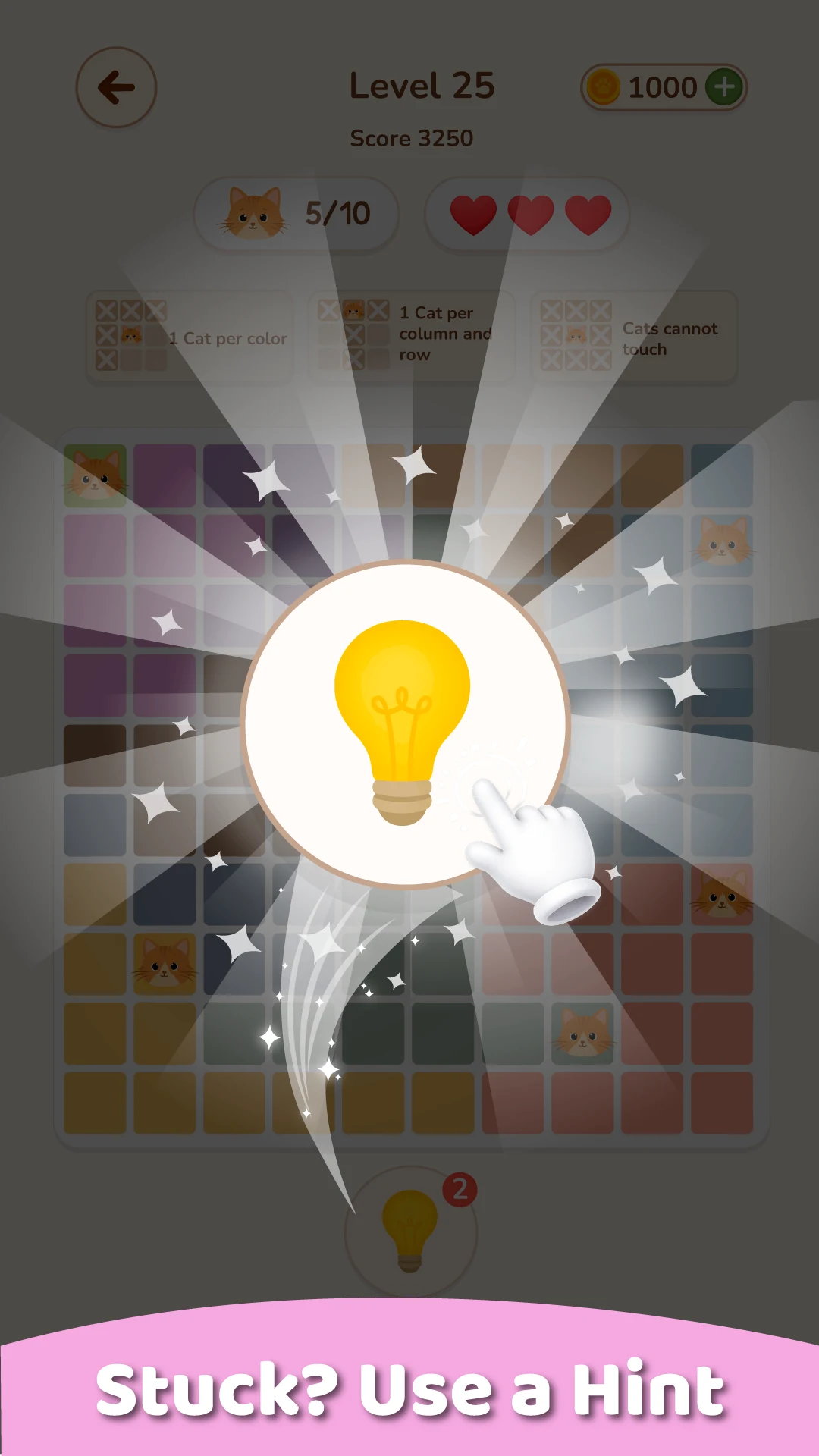 Meawdoku: Brain Logic Puzzle screenshot